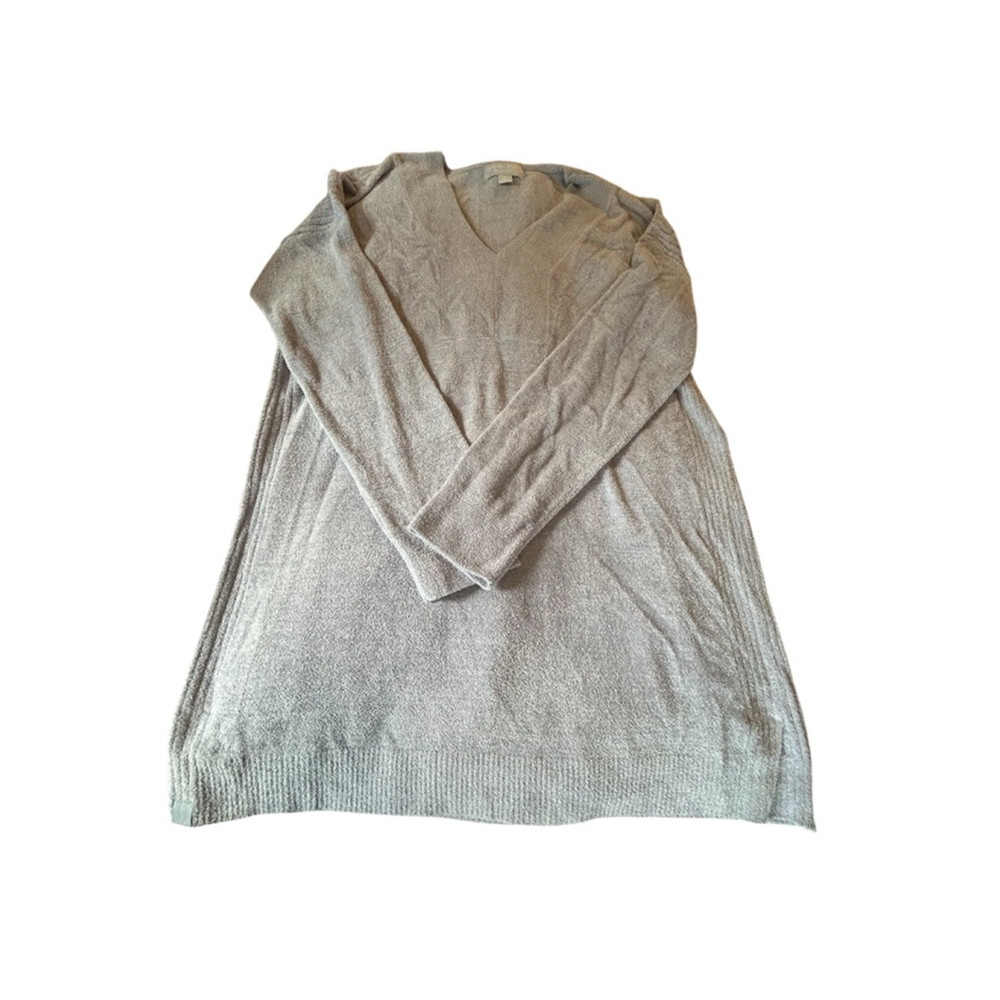 Women's Barefoot Dreams Sweater Size S grayish light blue